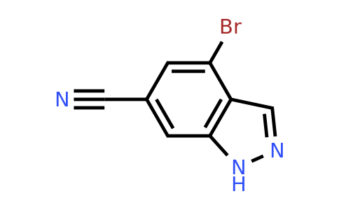 898746-96-8 | 4-Bromo-1H-indazole-6-carbonitrile