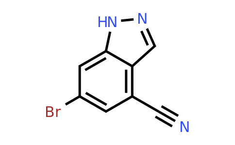 898747-00-7 | 6-Bromo-1H-indazole-4-carbonitrile