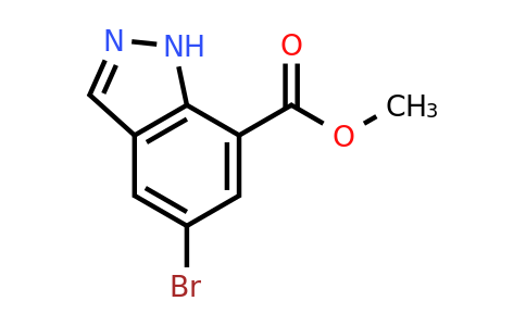 898747-24-5 | Methyl 5-bromo-1H-indazole-7-carboxylate
