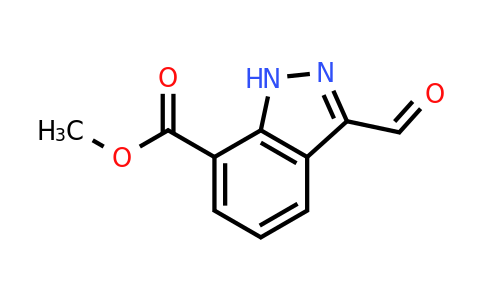 898747-28-9 | Methyl 3-formyl-1H-indazole-7-carboxylate