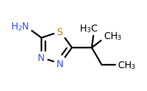 89881-38-9 | 5-(1,1-Dimethylpropyl)-1,3,4-thiadiazol-2-amine