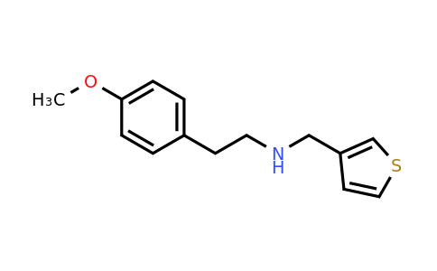 899023-80-4 | 2-(4-Methoxyphenyl)-N-(thiophen-3-ylmethyl)ethan-1-amine