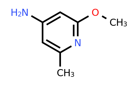 89943-09-9 | 2-Methoxy-6-methylpyridin-4-amine