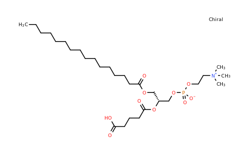 (2S,5S)-5-Amino-7-carboxy-1-hydroxy-4-oxo-3-(palmitoyloxy)heptan-2-yl (2-(trimethylammonio)ethyl) phosphate