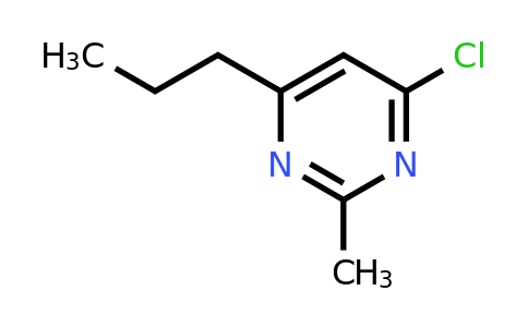 89967-20-4 | 4-Chloro-2-methyl-6-propylpyrimidine