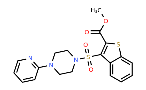 899966-11-1 | Methyl 3-((4-(pyridin-2-yl)piperazin-1-yl)sulfonyl)benzo[b]thiophene-2-carboxylate