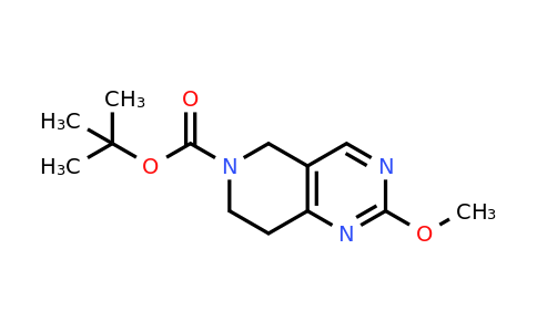 900156-22-1 | tert-Butyl 2-methoxy-7,8-dihydropyrido[4,3-d]pyrimidine-6(5H)-carboxylate