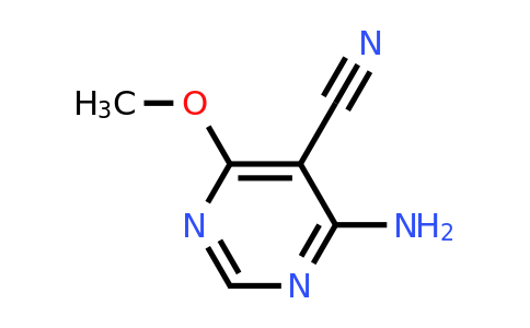 900480-19-5 | 4-Amino-6-methoxypyrimidine-5-carbonitrile