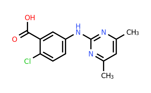 900771-94-0 | 2-Chloro-5-((4,6-dimethylpyrimidin-2-yl)amino)benzoic acid