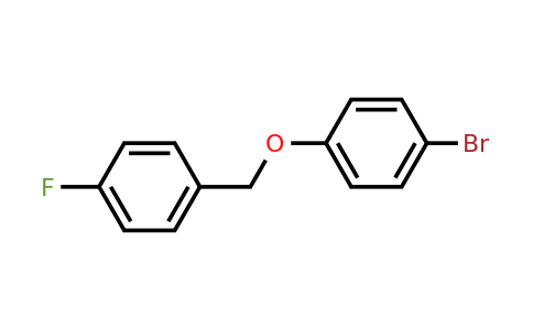 900911-39-9 | 1-Bromo-4-((4-fluorobenzyl)oxy)benzene