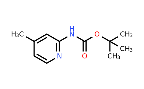 90101-20-5 | tert-Butyl (4-methylpyridin-2-yl)carbamate