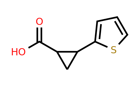 90111-23-2 | 2-(Thiophen-2-yl)cyclopropane-1-carboxylic acid