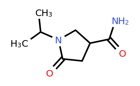 1-Isopropyl-5-oxopyrrolidine-3-carboxamide