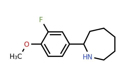 2-(3-Fluoro-4-methoxyphenyl)azepane