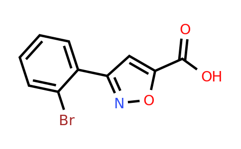 3-(2-Bromophenyl)isoxazole-5-carboxylic acid