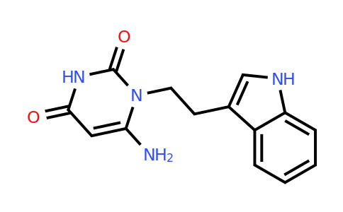 902044-36-4 | 1-(2-(1H-indol-3-yl)ethyl)-6-aminopyrimidine-2,4(1H,3H)-dione