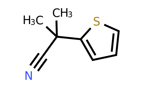 90222-97-2 | 2-Methyl-2-(thiophen-2-yl)propanenitrile