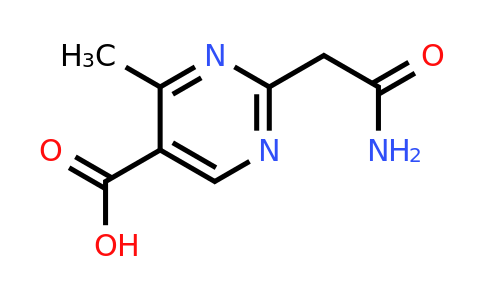 90223-28-2 | 2-(2-Amino-2-oxoethyl)-4-methylpyrimidine-5-carboxylic acid