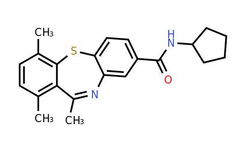 902621-48-1 | N-Cyclopentyl-1,4,11-trimethyldibenzo[b,f][1,4]thiazepine-8-carboxamide