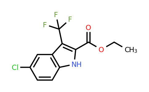 902772-08-1 | Ethyl 5-chloro-3-(trifluoromethyl)-1H-indole-2-carboxylate