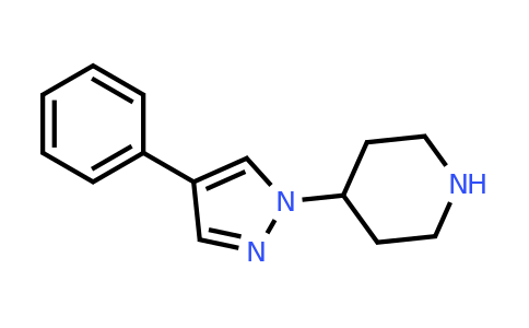 4-(4-Phenyl-1H-pyrazol-1-yl)piperidine