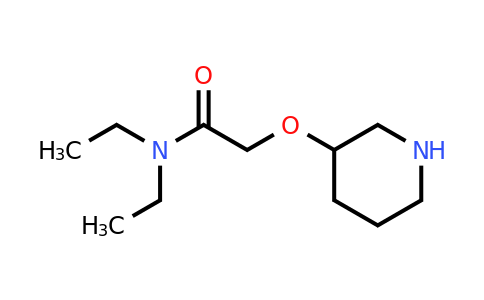 902836-74-2 | N,N-Diethyl-2-(piperidin-3-yloxy)acetamide