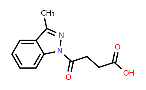902937-57-9 | 4-(3-Methyl-1H-indazol-1-yl)-4-oxobutanoic acid