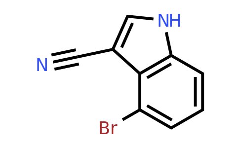 903131-13-5 | 4-Bromo-1H-indole-3-carbonitrile