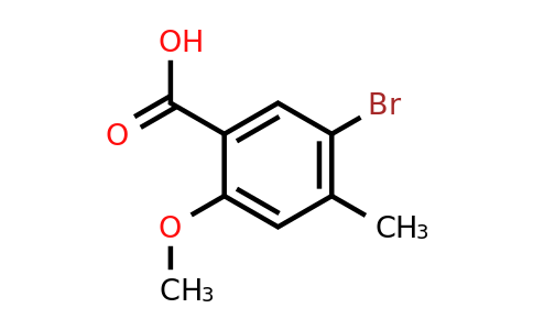 5-Bromo-2-methoxy-4-methylbenzoic acid