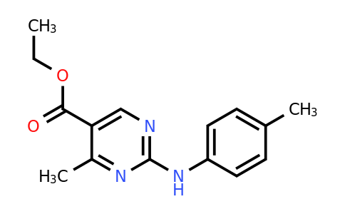 903445-89-6 | Ethyl 4-methyl-2-(p-tolylamino)pyrimidine-5-carboxylate