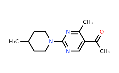 903447-26-7 | 1-(4-Methyl-2-(4-methylpiperidin-1-yl)pyrimidin-5-yl)ethan-1-one