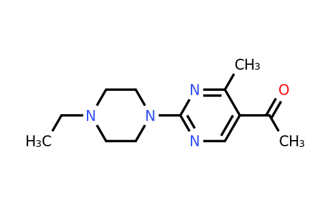903447-57-4 | 1-(2-(4-Ethylpiperazin-1-yl)-4-methylpyrimidin-5-yl)ethan-1-one