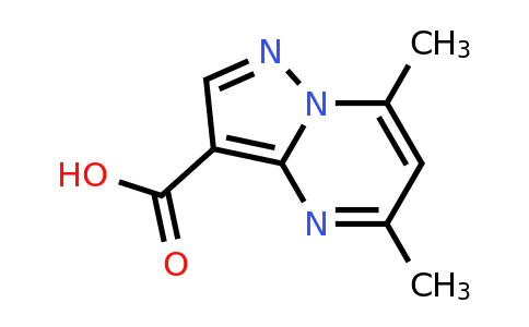 5,7-Dimethylpyrazolo[1,5-a]pyrimidine-3-carboxylic acid