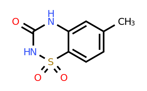 90370-46-0 | 6-Methyl-2H-benzo[e][1,2,4]thiadiazin-3(4H)-one 1,1-dioxide
