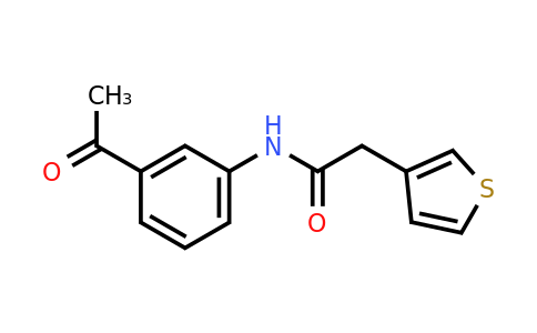903800-23-7 | n-(3-Acetylphenyl)-2-(thiophen-3-yl)acetamide