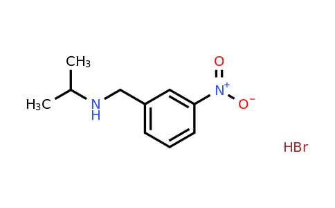 n-(3-Nitrobenzyl)propan-2-amine hydrobromide