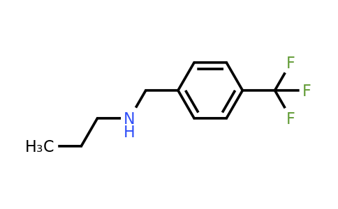 Propyl({[4-(trifluoromethyl)phenyl]methyl})amine