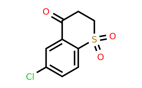 90396-06-8 | 6-Chlorothiochroman-4-one 1,1-dioxide