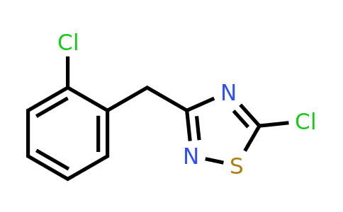 90418-15-8 | 5-Chloro-3-[(2-chlorophenyl)methyl]-1,2,4-thiadiazole