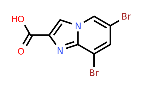 904805-36-3 | 6,8-Dibromoimidazo[1,2-a]pyridine-2-carboxylic acid