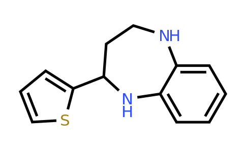 904813-50-9 | 2-(Thiophen-2-yl)-2,3,4,5-tetrahydro-1h-1,5-benzodiazepine