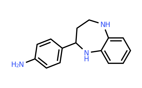 904813-84-9 | 4-(2,3,4,5-Tetrahydro-1h-1,5-benzodiazepin-2-yl)aniline