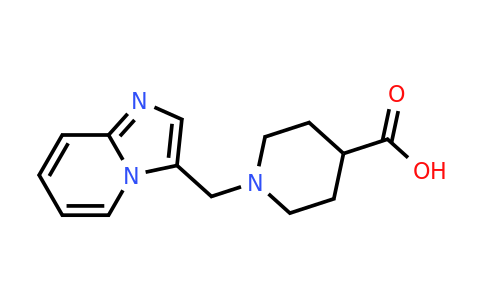 904814-21-7 | 1-({Imidazo[1,2-a]pyridin-3-yl}methyl)piperidine-4-carboxylic acid