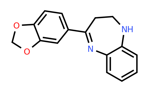 904815-46-9 | 4-(2H-1,3-benzodioxol-5-yl)-2,3-dihydro-1h-1,5-benzodiazepine