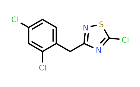 90483-74-2 | 5-Chloro-3-[(2,4-dichlorophenyl)methyl]-1,2,4-thiadiazole