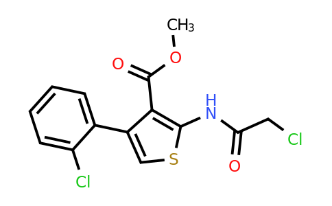 905009-15-6 | Methyl 2-(2-chloroacetamido)-4-(2-chlorophenyl)thiophene-3-carboxylate