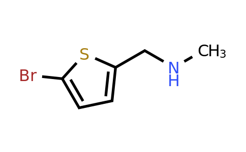 90553-43-8 | [(5-bromothiophen-2-yl)methyl](methyl)amine