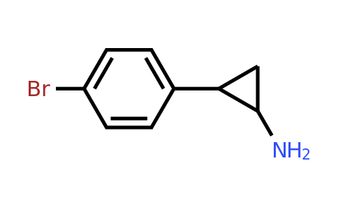 2-(4-Bromophenyl)cyclopropan-1-amine