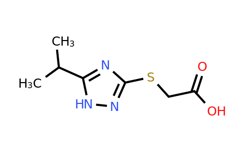 2-((5-Isopropyl-1H-1,2,4-triazol-3-yl)thio)acetic acid