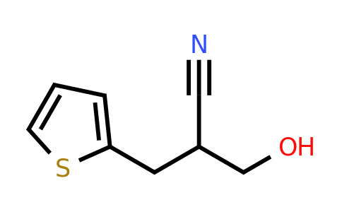 906075-48-7 | 3-Hydroxy-2-(thiophen-2-ylmethyl)propanenitrile